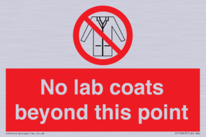 No lab coats beyond this point